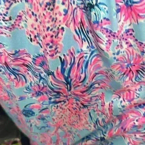 NWT Lilly Pulitzer Sz 10 Serena V-Neck Maxi Item# 10 - Picture 9 of 9